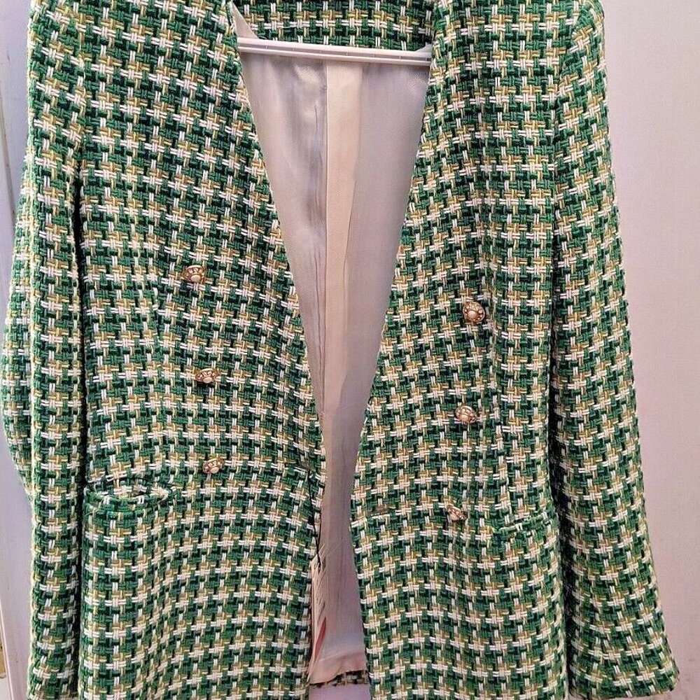 Zara Tweed Famous Coat